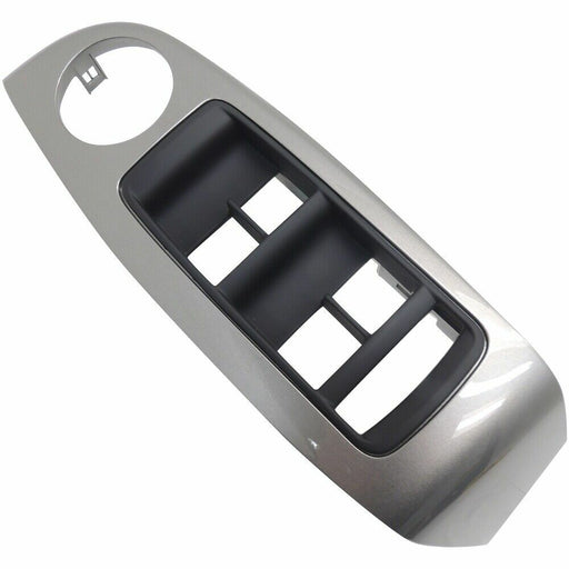 Front Window Switch Bezel LH Argent Silver/Gray 2013-14 Chevy Malibu 22823873-1