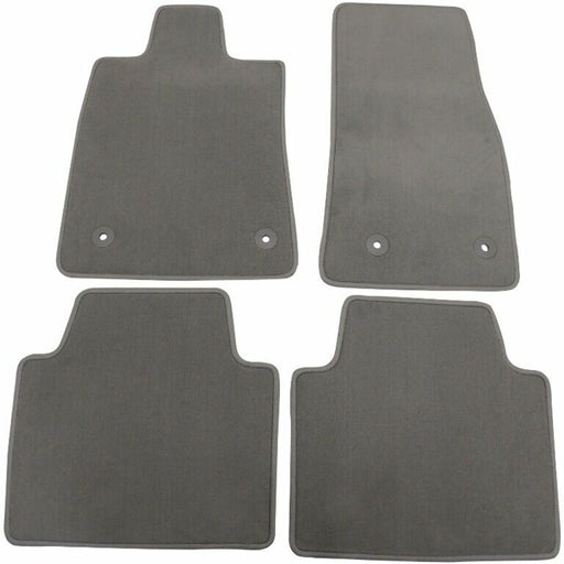 Medium Titanium 4 Pc Carpet Floor Mat Set w/o Logo 2014-15 CTS Sedan 22953092-1