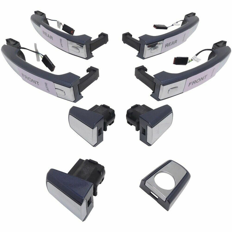 Regal Verano Cruze Malibu 4 Pc Door Handle Kit Atlantis Blue 13577716 13577718-1