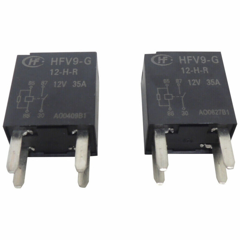 New OEM GM Relay 2-Pack 4-Terminal Main 4 Pin D1786C HFV9-G 12-H-R 19116057-1