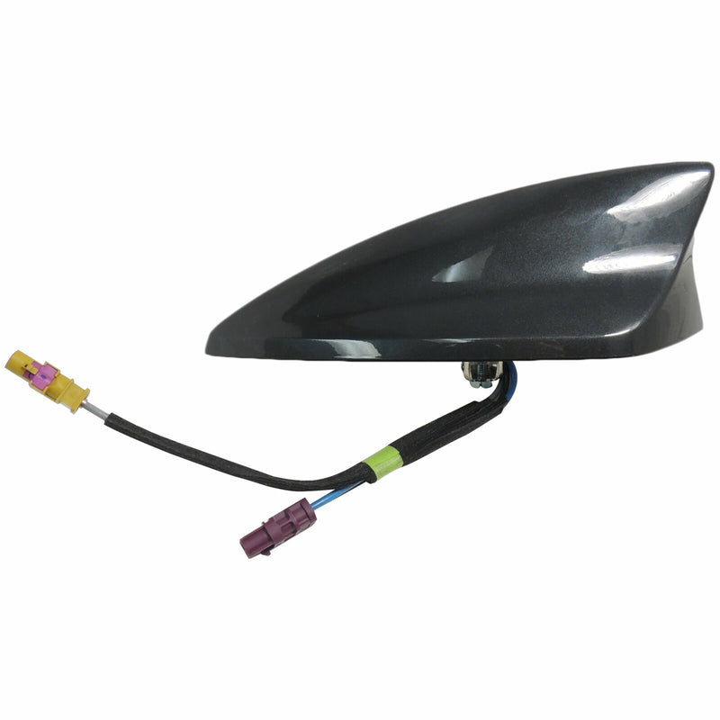 Sharkfin Antenna Base Gray Metallic 3-Wire/2-Plug 2015-17 ATS Verano 22974045-1