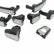 Four Piece Door Handle Set Ashen Gray w/Matte Inserts 2016 Sonic Dusk Edition-2