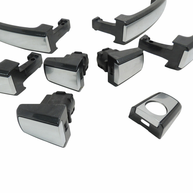 Four Piece Door Handle Set Ashen Gray w/Matte Inserts 2016 Sonic Dusk Edition-2