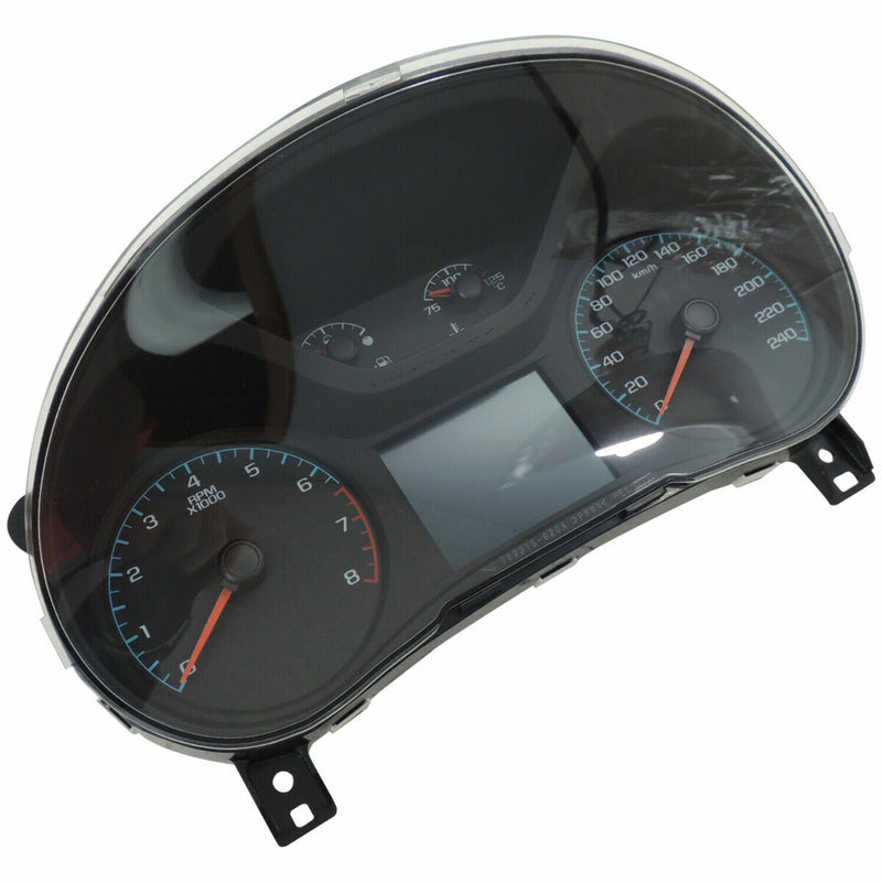Instrument Cluster Speedometer Blue Dial Trim KPH 2015 Chevy Colorado 23231648-1