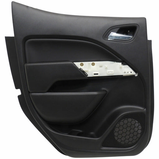 OEM GM Interior Door Trim Panel Rear LH Black 2015-16 Chevy Colorado 23347066-1