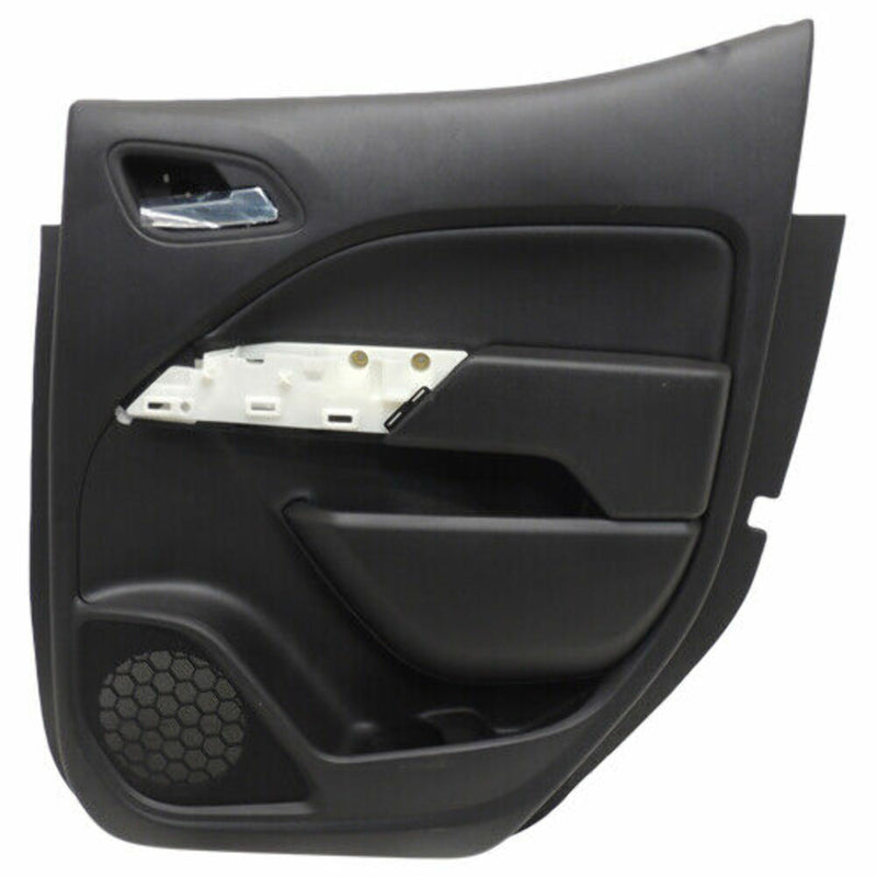 Interior Door Trim Panel Rear Right Black 2015-16 Chevy Colorado 23347067-1