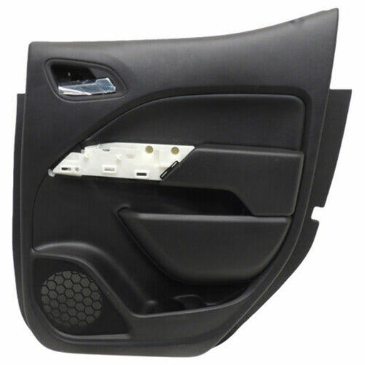 Interior Door Trim Panel Rear Right Black 2015-16 Chevy Colorado 23347067-1