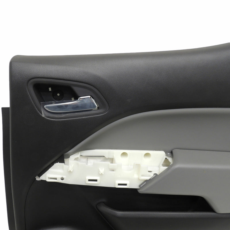 Interior Door Trim Panel Rear Right Black w/Gray 2015-18 Chevy Colorado 23347071-2