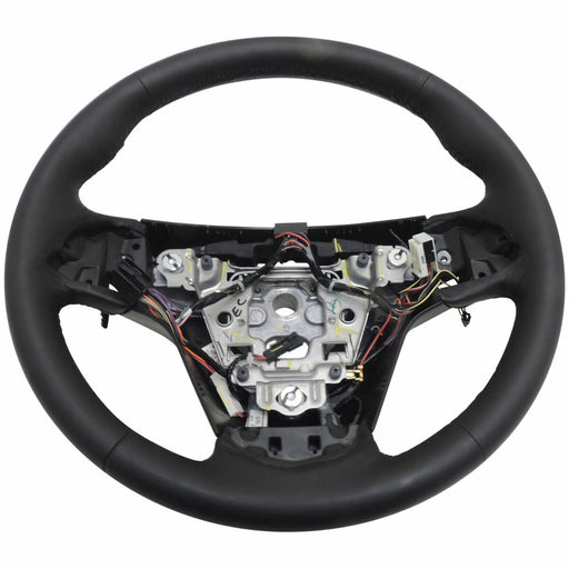 New OEM GM Steering Wheel Black Heated Leather 2014-15 Cadillac CTS 23360213-1