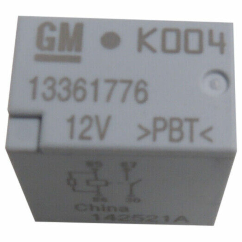 GM Original Equipment Gray 4-Pin Multi-Purpose Relay 1-Year Warranty 13361776-4