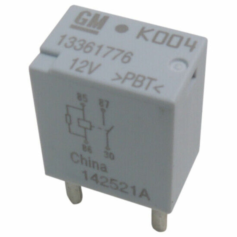 GM Original Equipment Gray 4-Pin Multi-Purpose Relay 1-Year Warranty 13361776-1