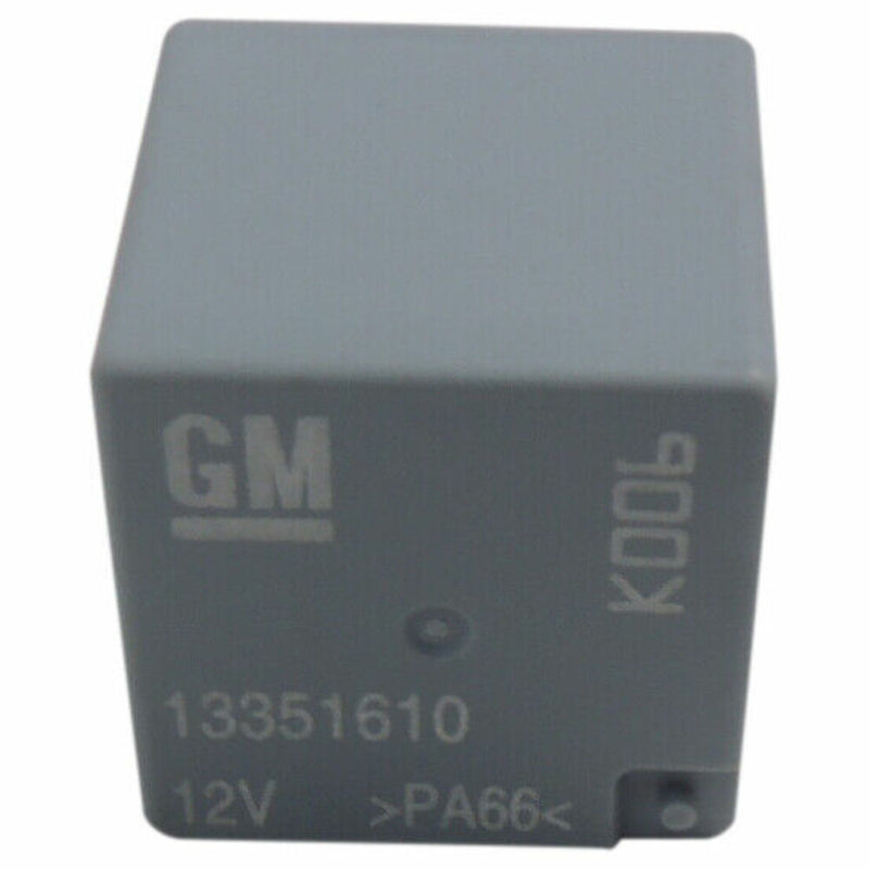 Relay Main Universal 12V 4-Terminal New OEM GM 13351610-1
