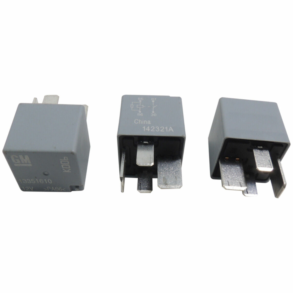 Relays 3-Pack Main Universal 4-Terminal Relay — Source One Auto Parts