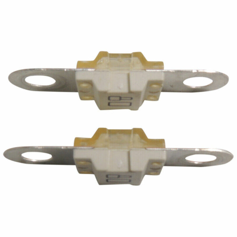 OEM GM Slo-Blo 32V Bolt Down Fuse Littelfuse Midi Style 80 Amp BF1 32V 2-Pack-2
