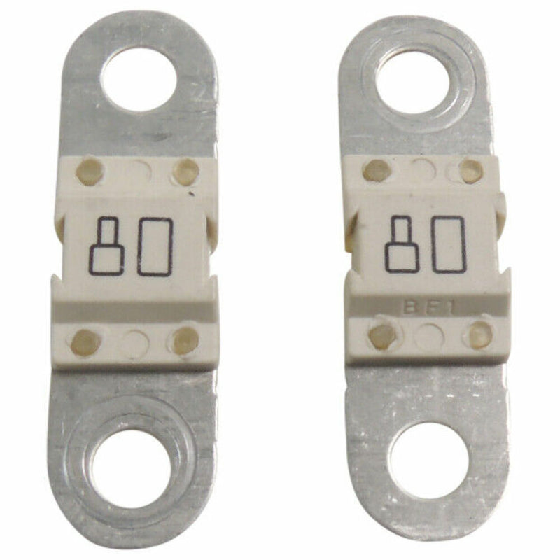 OEM GM Slo-Blo 32V Bolt Down Fuse Littelfuse Midi Style 80 Amp BF1 32V 2-Pack-4