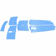 New OEM GM Rally Stripe Kit White L&R Hood Decklid with D80 Spoiler Option-1
