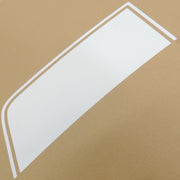 New OEM GM Rally Stripe Kit White L&R Hood Decklid with D80 Spoiler Option-4