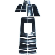 New OEM GM Indy Decal Stripe Kit Black 2010-15 Camaro V8 Coupe and Convertible-2