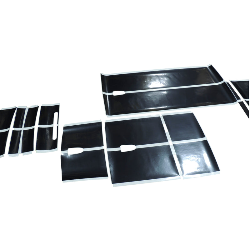 New OEM GM Indy Decal Stripe Kit Black 2010-15 Camaro V8 Coupe and Convertible-3