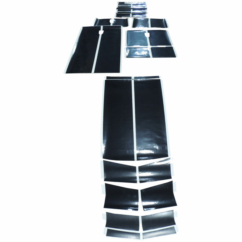 New OEM GM Indy Decal Stripe Kit Black 2010-15 Camaro V6 Coupe and Convertible-2