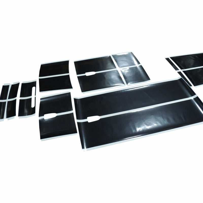 New OEM GM Indy Decal Stripe Kit Black 2010-15 Camaro V6 Coupe and Convertible-4