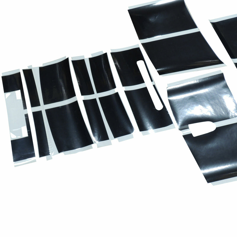 New OEM GM Indy Decal Stripe Kit Black 2010-15 Camaro V6 without Sunroof-2
