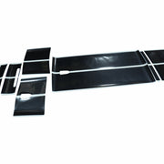 New OEM GM Indy Decal Stripe Kit Black 2010-15 Camaro V6 without Sunroof-3