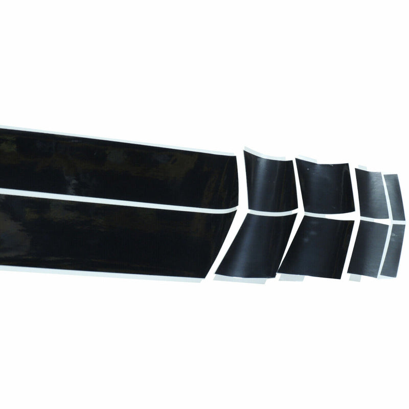 New OEM GM Indy Decal Stripe Kit Black 2010-15 Camaro V6 without Sunroof-5