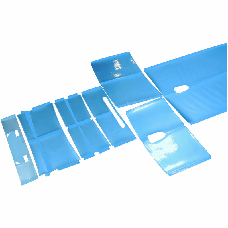 New OEM GM Indy Decal Stripe Kit Silver 2010-15 Camaro V6 without Sunroof-2