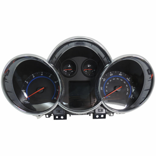 Speedometer Instrument Cluster Chrome Trim MPH Bias 2013-15 Chevy Cruze 42362673-1