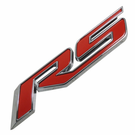 New OEM GM Red RS Nameplate Front Door Emblem 2011-15 Chevy Cruze 22877479-1