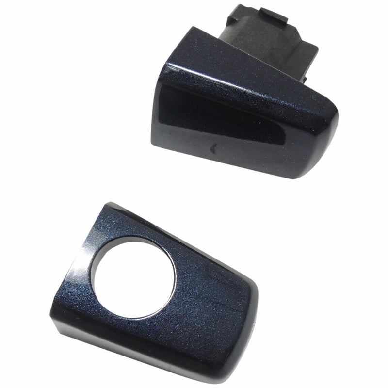New OEM GM Door Handle & Cap 4-Piece Set Painted Blue Ray Metallic GXH 92233089-3