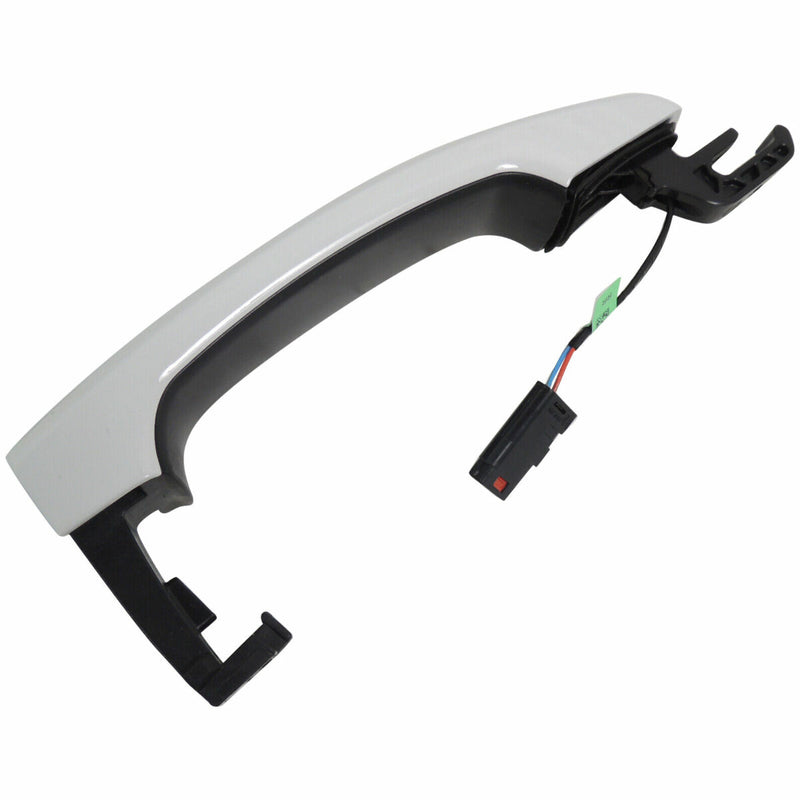 New OEM GM Door Handle Rear LH or RH Painted Summit White GAZ w/Chrome 13577718-2