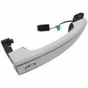 New OEM GM Door Handle Rear LH or RH Painted Summit White GAZ w/Chrome 13577718-1