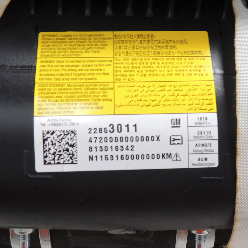 22853011 Dash Airbag Air Bag RH Passenger Side New OEM GM 2013-15 Chevy Cruze-4