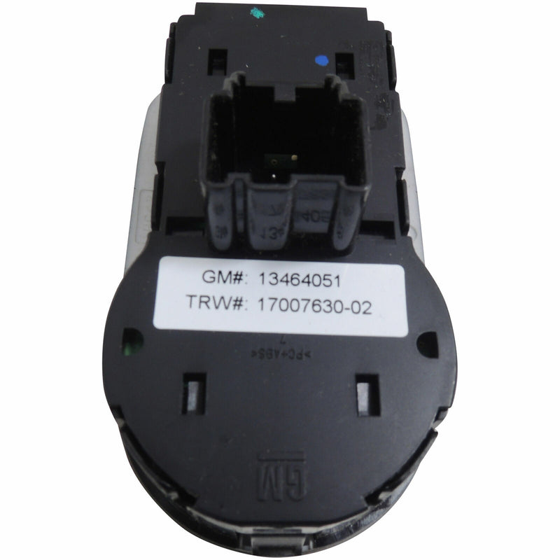 Headlight Switch w/o Fog Lights Brown Atmosphere 2016-19 Chevy Cruze 13464051-2