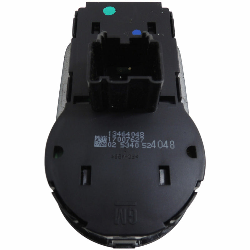 OEM GM Headlamp Switch 4-Position Jet Black+True White 2016 Chevy Cruze 13464048-2