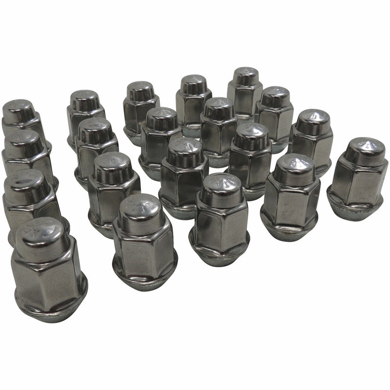 New OEM GM Chrome Lug Nuts 20-Pack Cruze Impala Malibu Sonic Volt G6 9598708-1