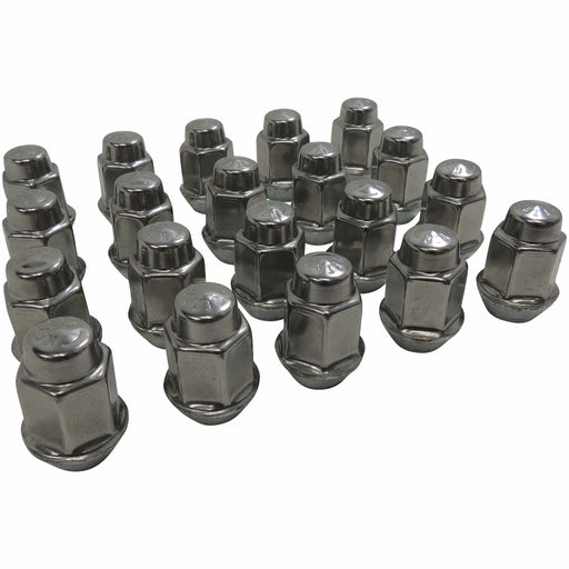 New OEM GM Chrome Lug Nuts 20-Pack Cruze Impala Malibu Sonic Volt G6 9598708-1