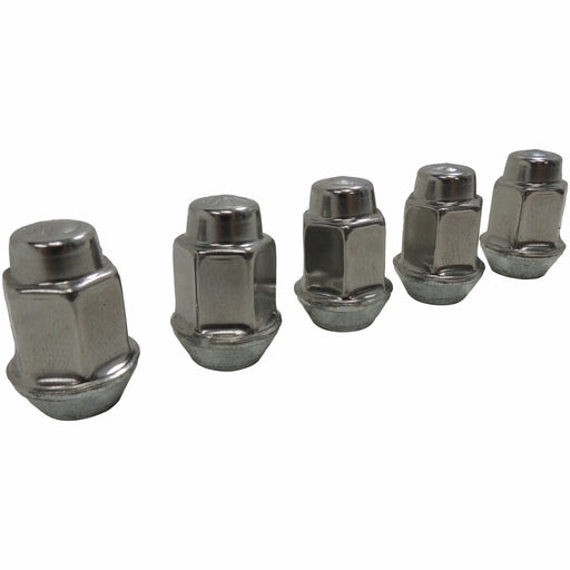 New OEM GM Chrome Lug Nuts 5-Pack Cruze Impala Malibu Sonic Volt G6 9598708-1