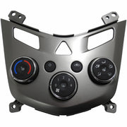 Heater/AC Controls w/Heat Seat Graphite Silver 2015-16 Chevy Sonic 42365633-1