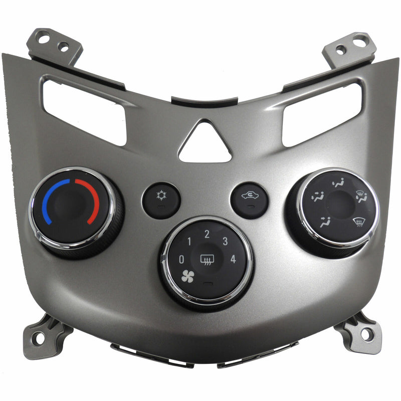 Heater/AC Controls w/o Heat Seat Graphite Silver 2015-16 Chevy Sonic 94781800-1