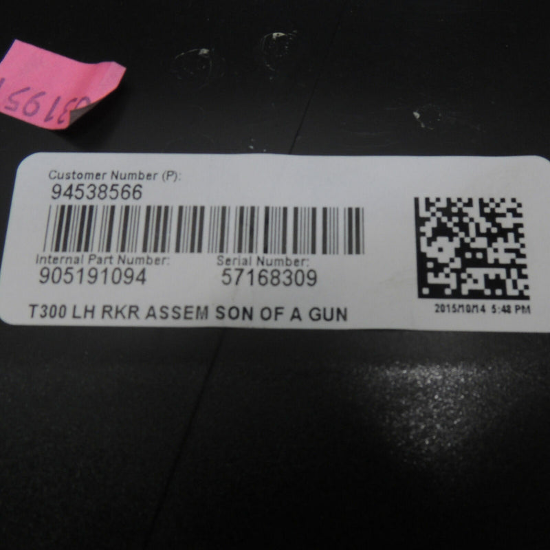 Rocker Molding Left Painted Son Of A Gun Gray 2013-16 Chevy Sonic RS 95316128-3
