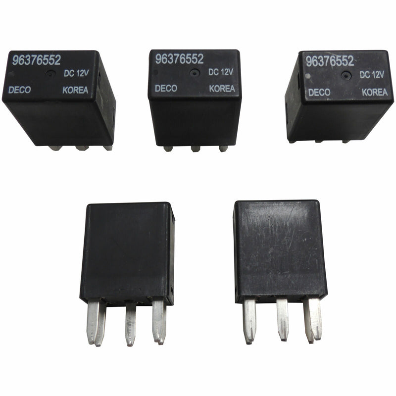 Rear Wiper Motor Relay 5 Pin 5-Pack 2013-15 Chevy Sonic Aveo Trax T300 96376552-1