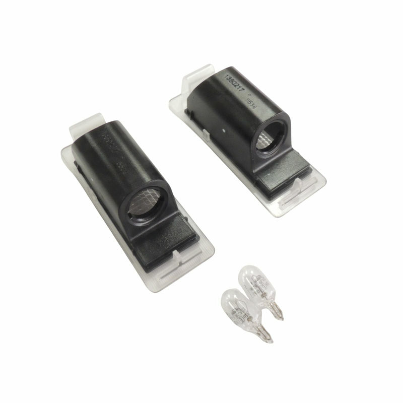 Rear License Plate Lamp Pair W5W Bulbs 13-24 Traverse 45954 Terrain 13502178-2