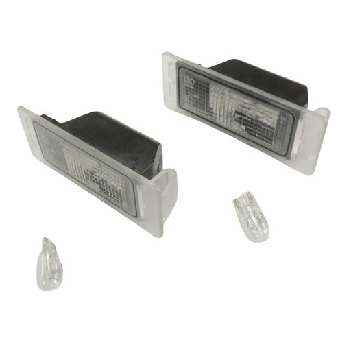 Rear License Plate Lamp Pair W5W Bulbs 13-24 Traverse 45954 Terrain 13502178-1