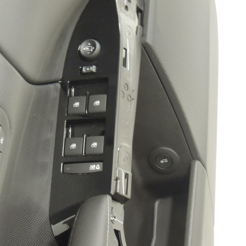 Interior Door Trim Panel Front LH Jet Black/Nutella 15-17 Cadillac XTS 23155498-4