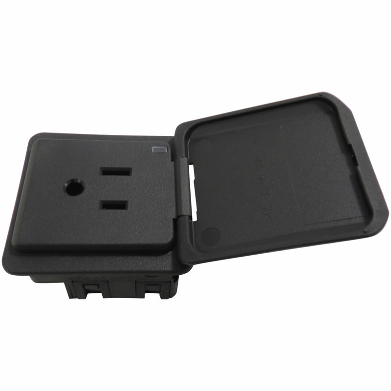 Accessory Power Outlet Jack Black OEM GM 2012-13 Yukon Tahoe Escalade 20919910-2