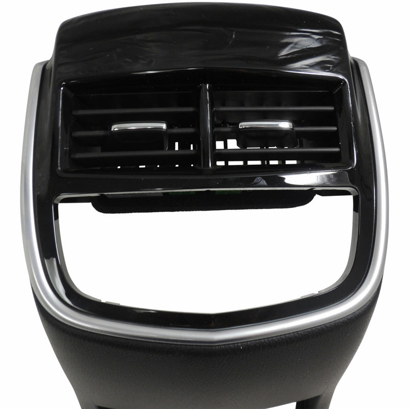 Center Console Trim Panel w/ Vent Rear Black 2014-16 Cadillac XTS 23142141-2