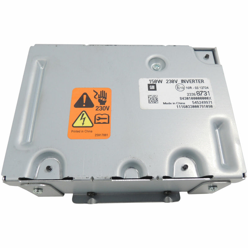 AC/DC Power Control Module/Inverter 150W 230V 2016-18 Chevy Impala 23368731-1